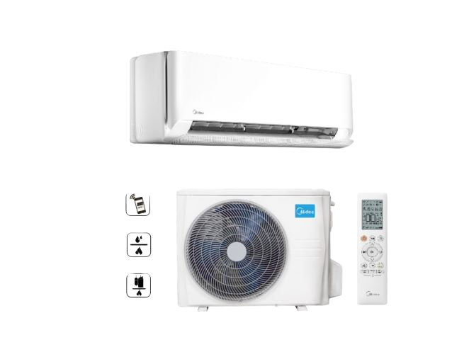 MIDEA Breezeless E oldalfali split klíma 3,5 kW (Téliesített) kép